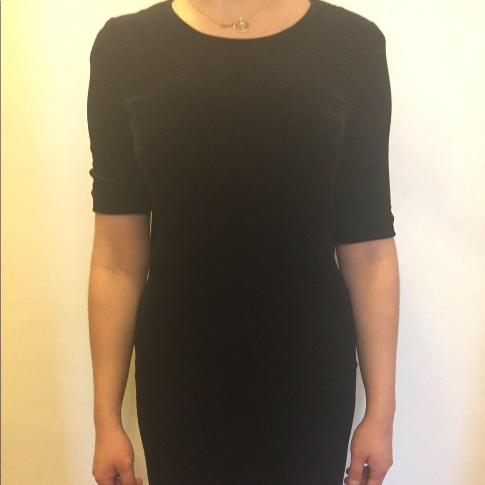 Black Suede Nienhaus & Lotz Dress